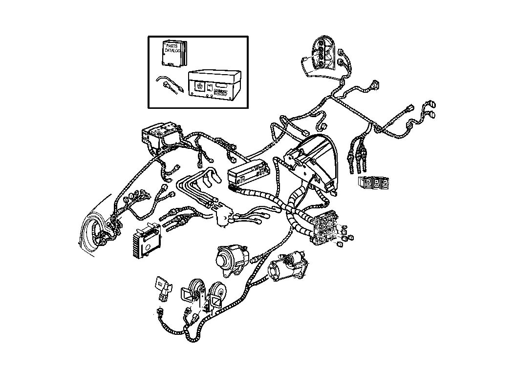 Dodge Dakota Wiring. Used for: chmsl and dome jumper. Rbody - 82401212