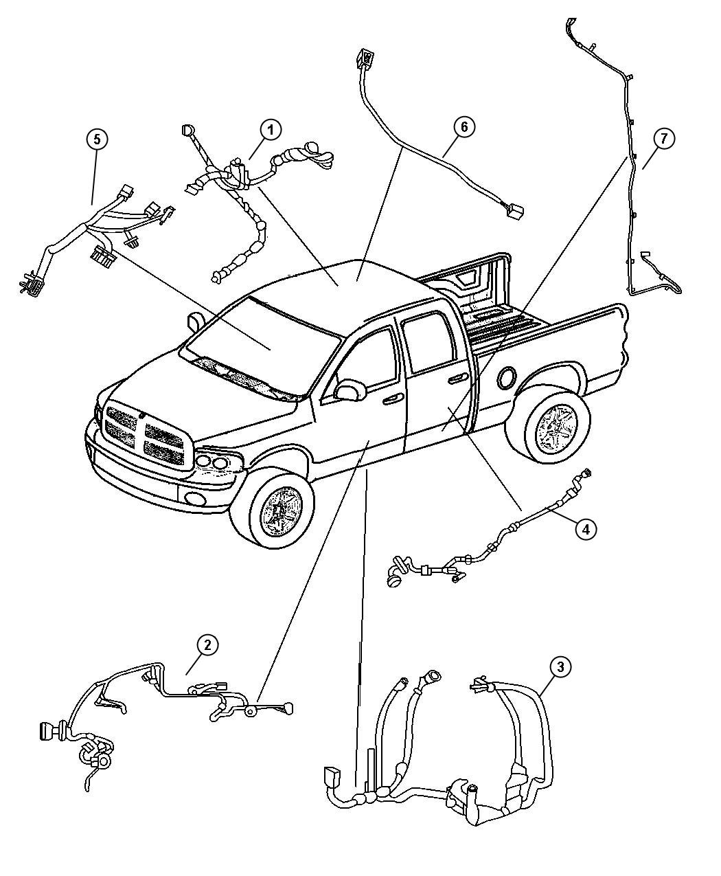 Dodge Dakota Wiring. Body. [4 speakers], [4 speakers ...