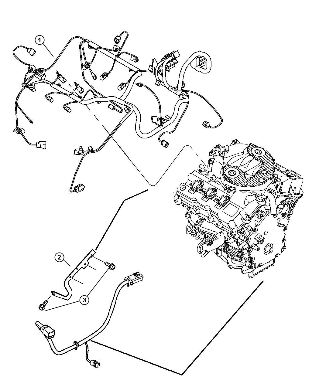 04795735AE - Dodge Wiring. Engine | Mopar Parts Overstock, Lakeland FL