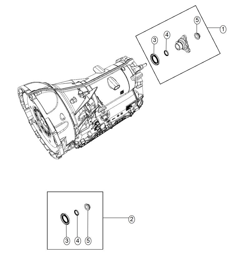 Dodge Challenger Flange. Output - 68259200AA | Mopar Parts Overstock